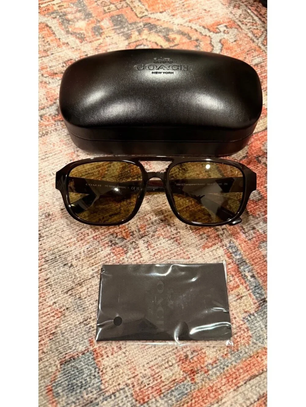 NEW Coach Pilot Sunglasses